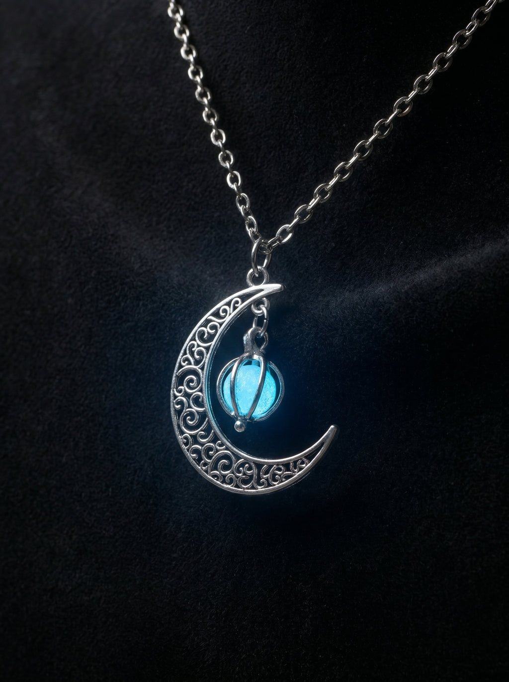 Glowing Moon Necklace