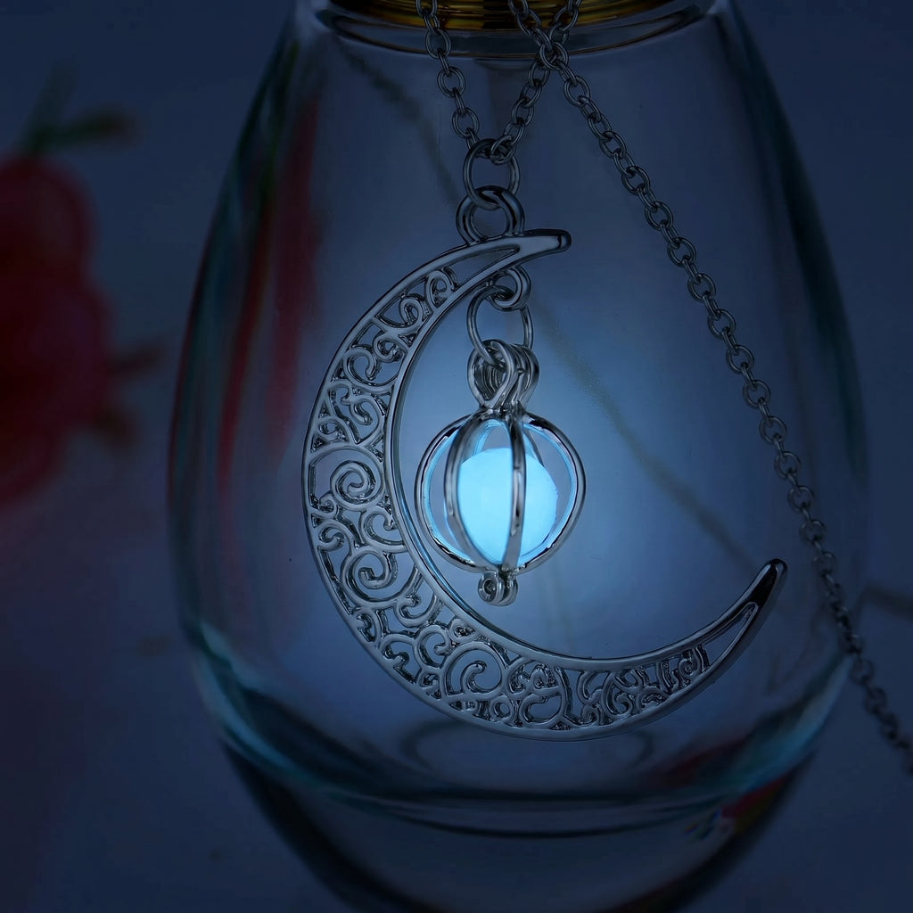 Glowing Moon Necklace